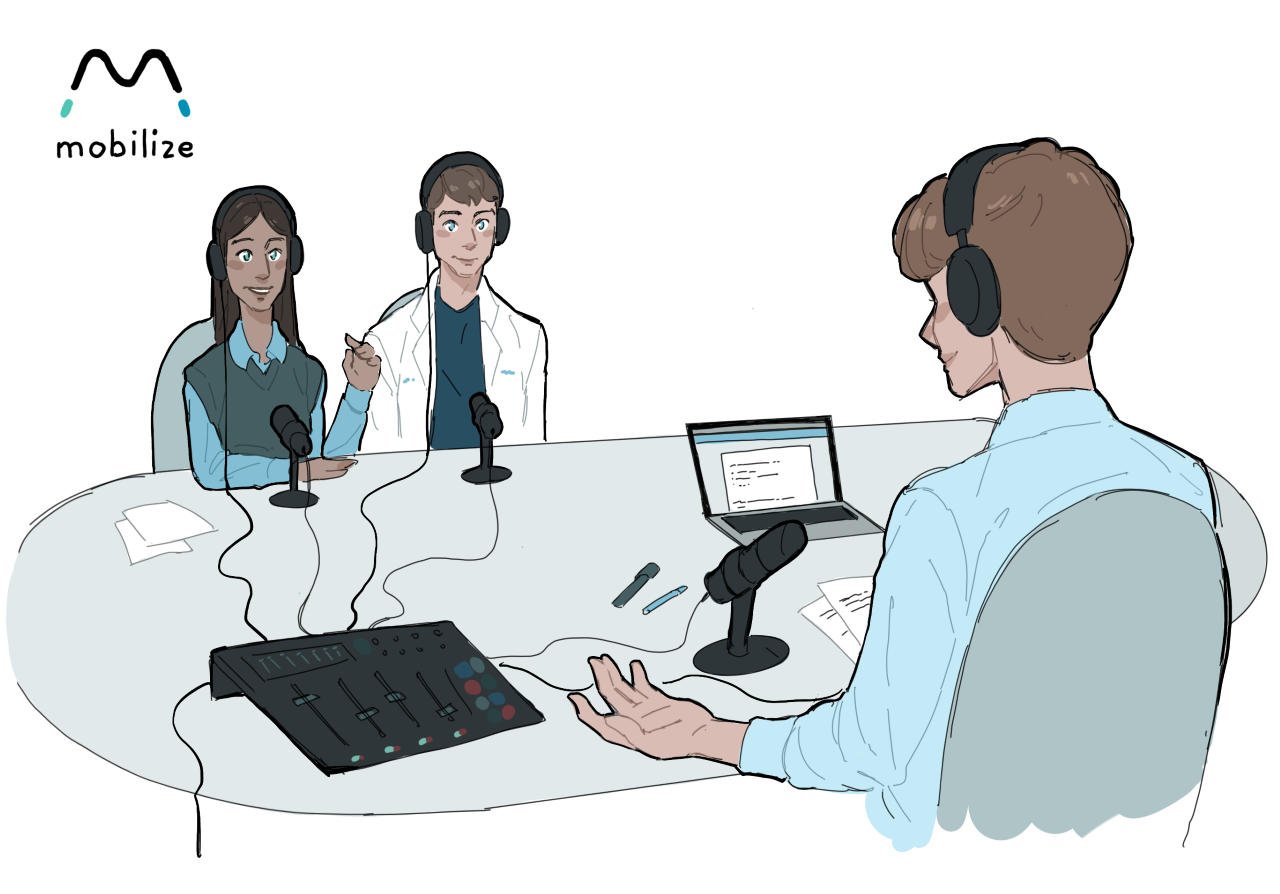 Thumbnail Podcast Tegning