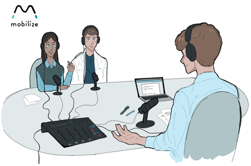 Thumbnail Podcast Tegning